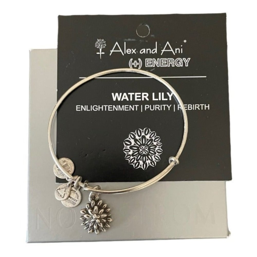 Alex and Ani Water Lily Bracelet